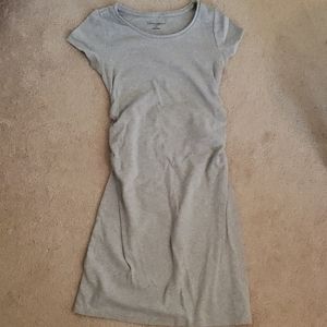 Grey t-shirt dress